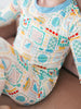 Blue Little Learner PJ Set