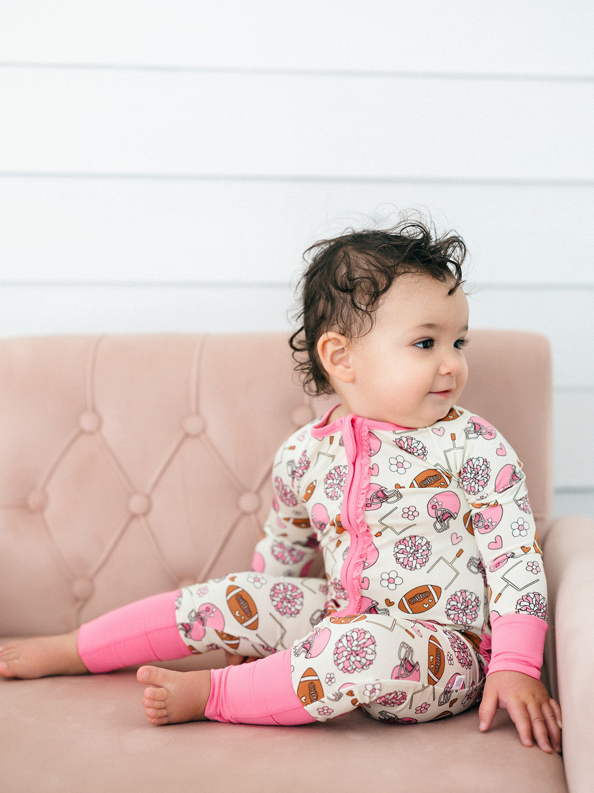 Cheer Squad Ruffle Romper