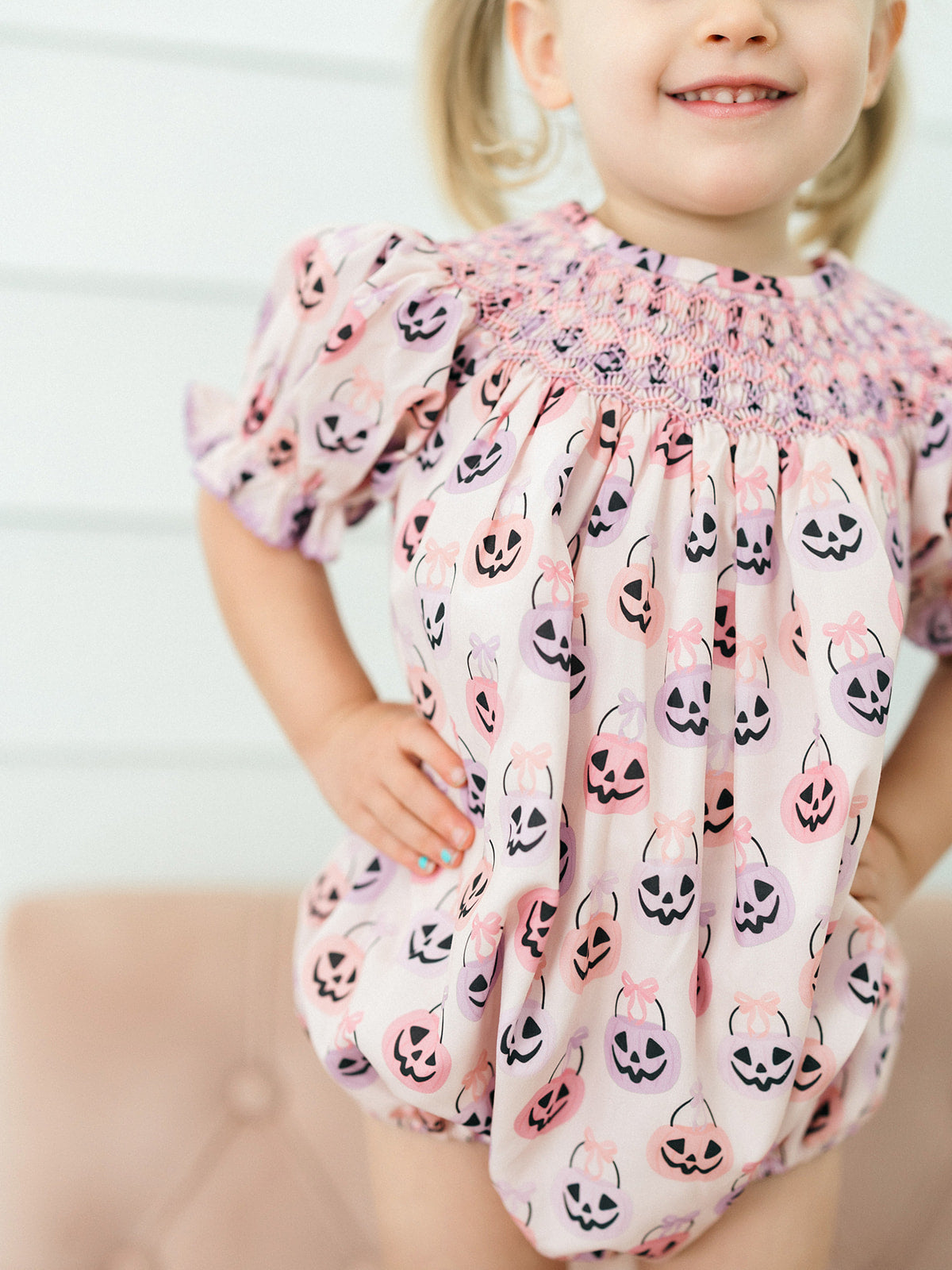Pink Halloween Bucket Bubble