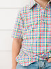 Color Pop Plaid Boys' Polo