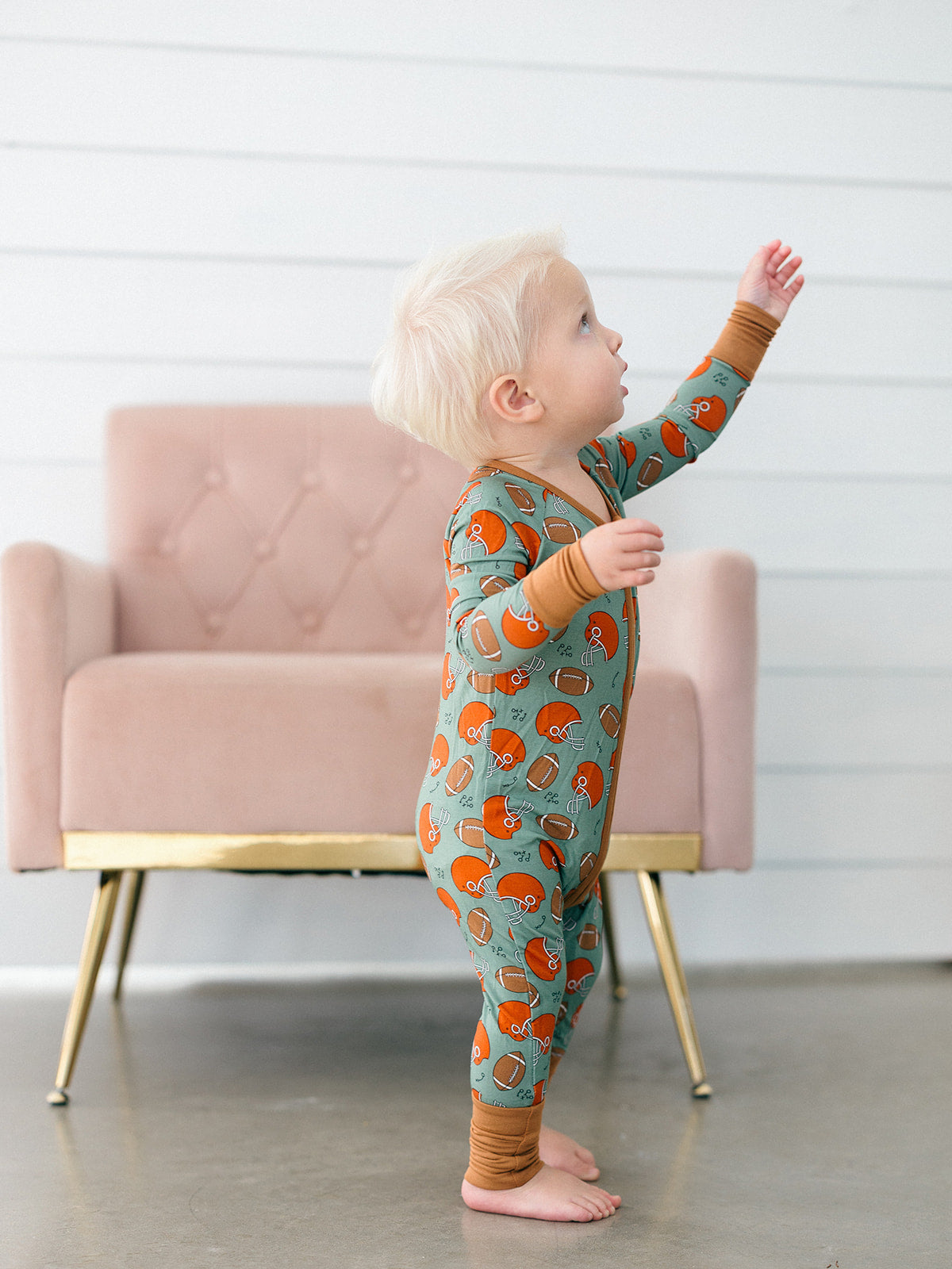 Kickoff Zipper Romper