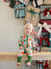 Christmas Crew Zipper Romper
