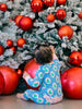 Starry Tree Ruffle Romper