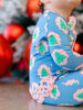 Starry Tree Ruffle Romper