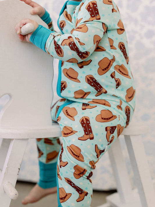 Yeehaw Zipper Romper