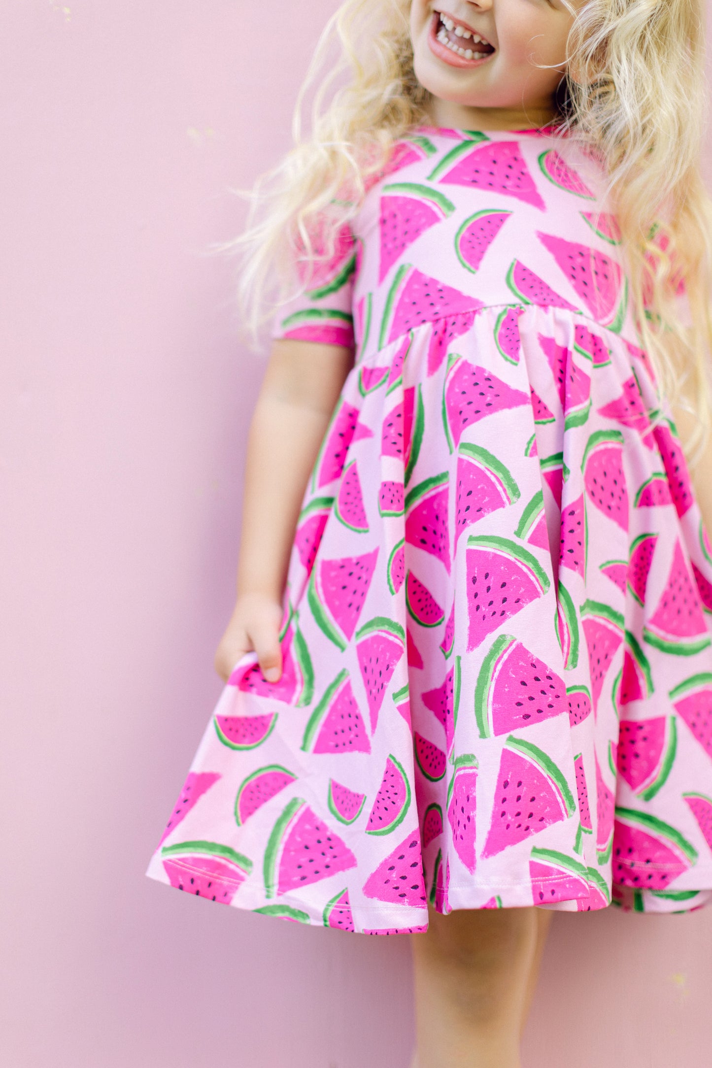 Watermelon Twirl Dress