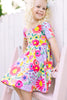 Louie Floral Twirl Dress