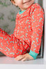 Red and Green Candy Cane Premium PJ Set