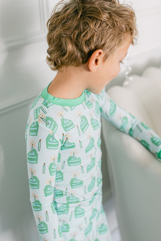 Green Birthday Premium PJ Set