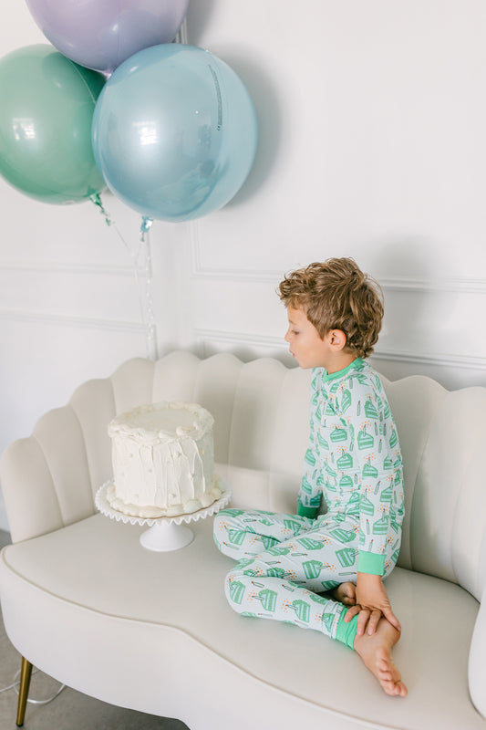 Green Birthday Premium PJ Set