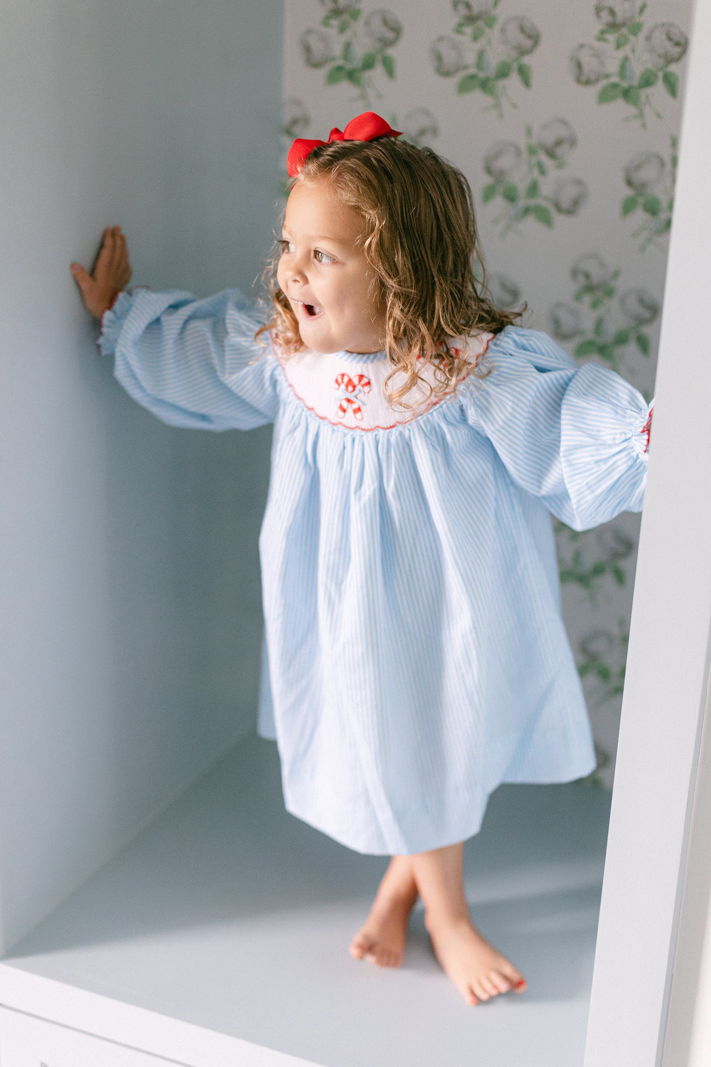 Blue Candy Cane Dress
