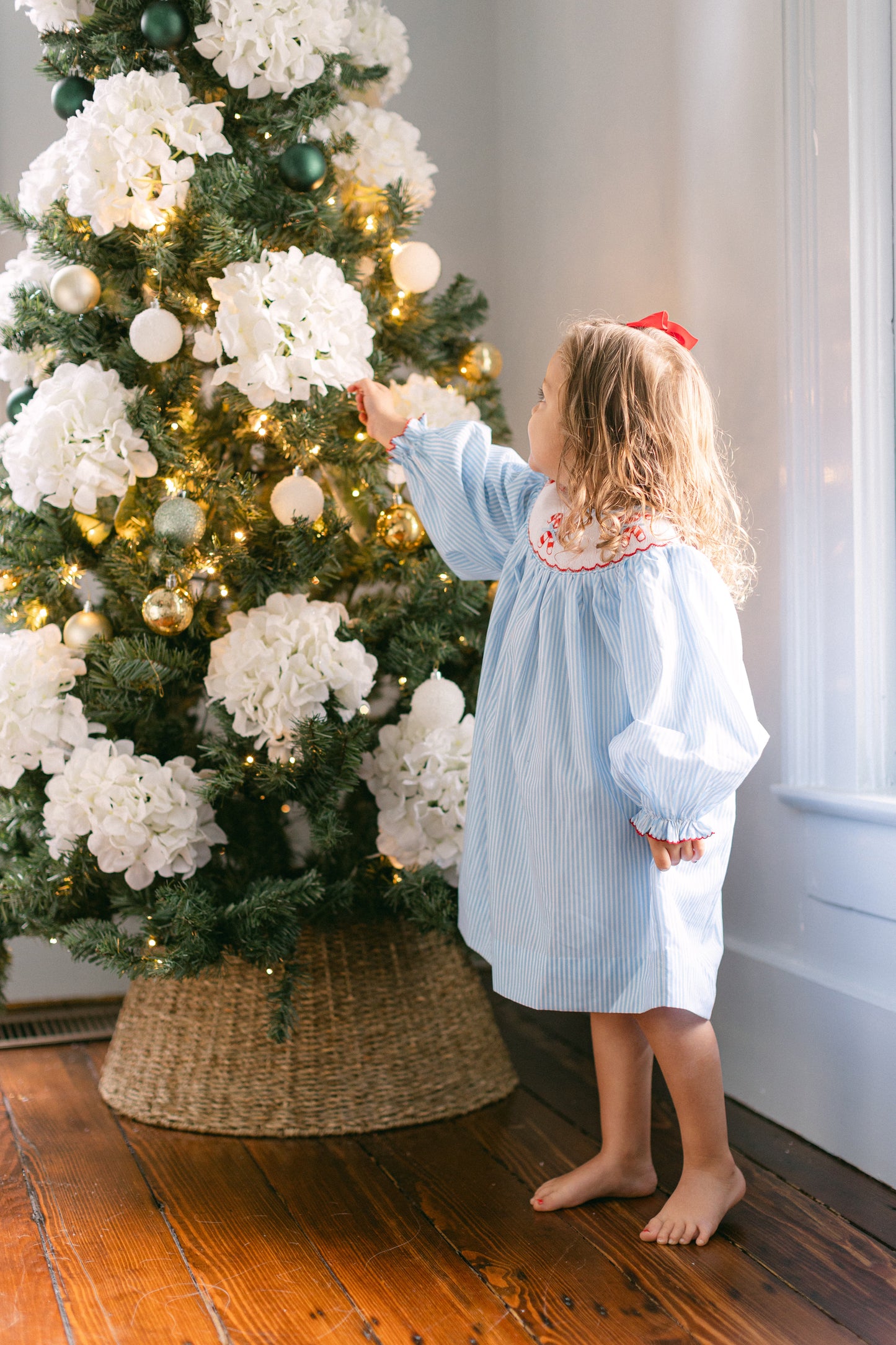Blue Candy Cane Dress