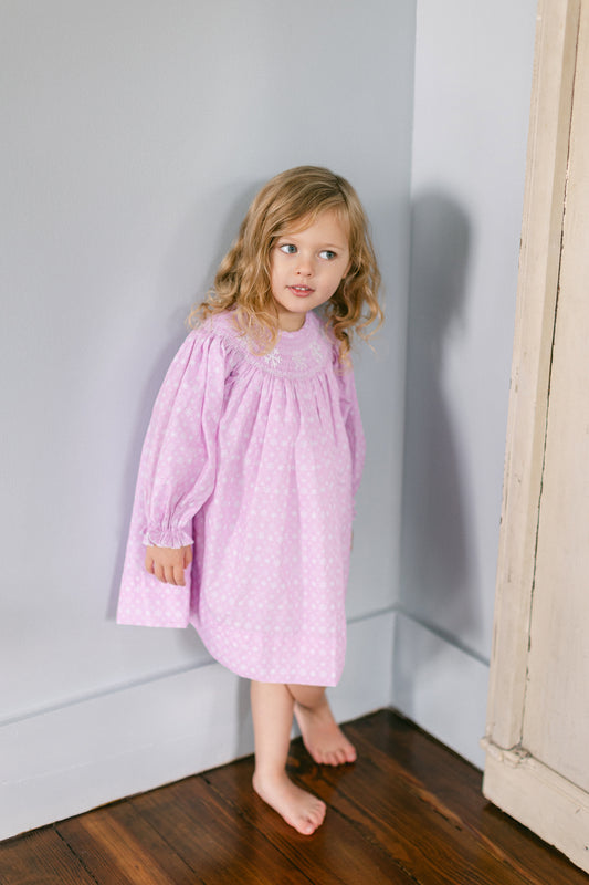 Pink Snowflake Dress