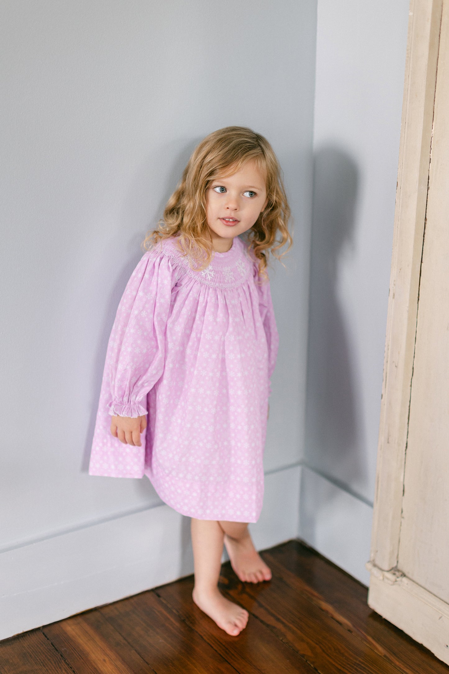 Pink Snowflake Dress