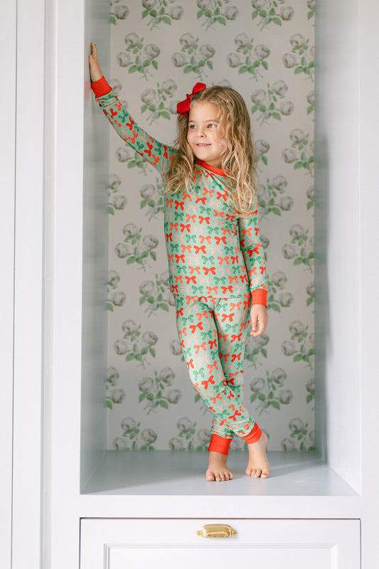 Christmas Bows Premium PJ Set