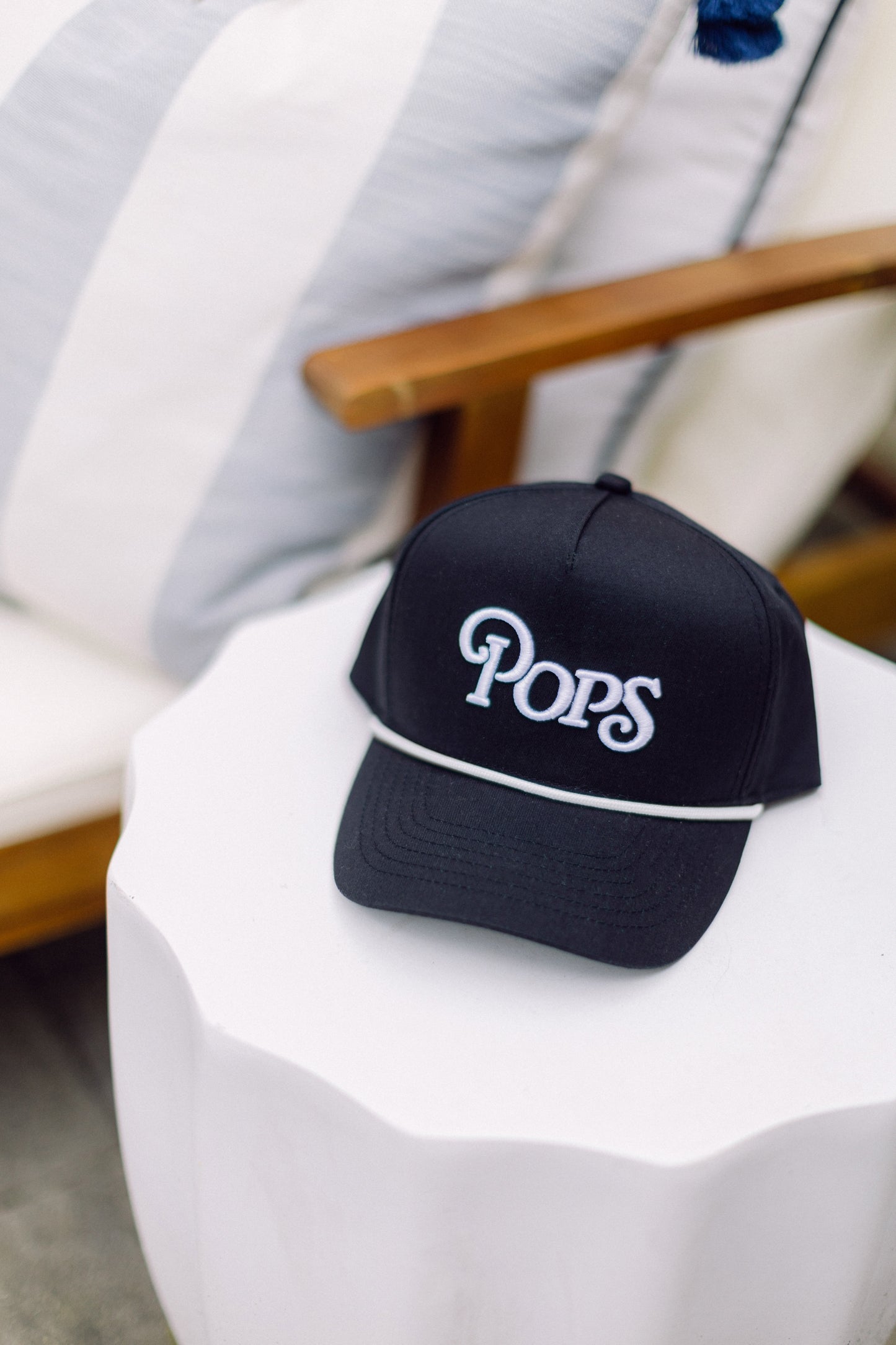 Black and White Pops Hat