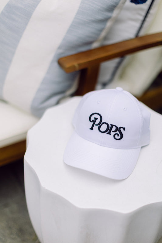 White and Black Pops Hat