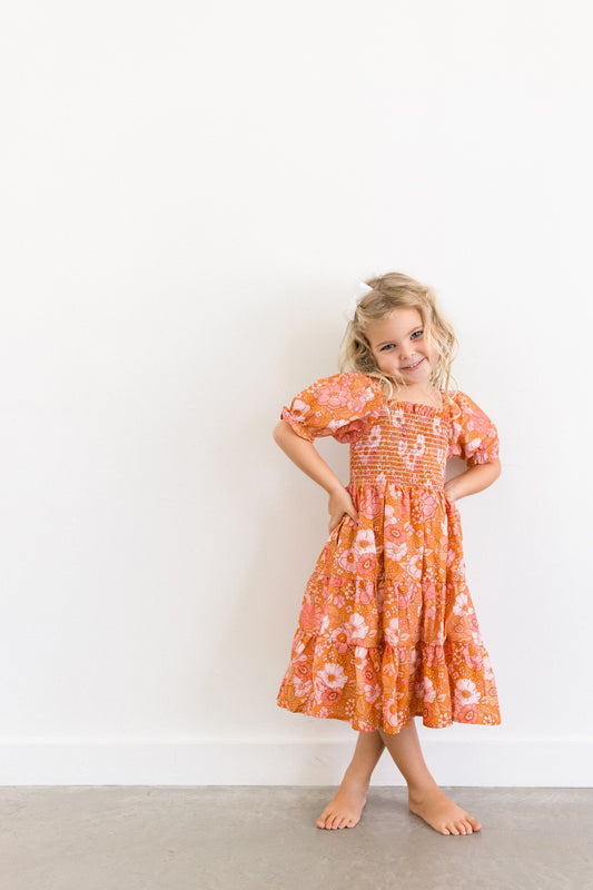 Knee Length Willow Girl Dress