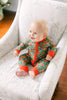 Cowboy Gingerbread Premium Zipper Romper