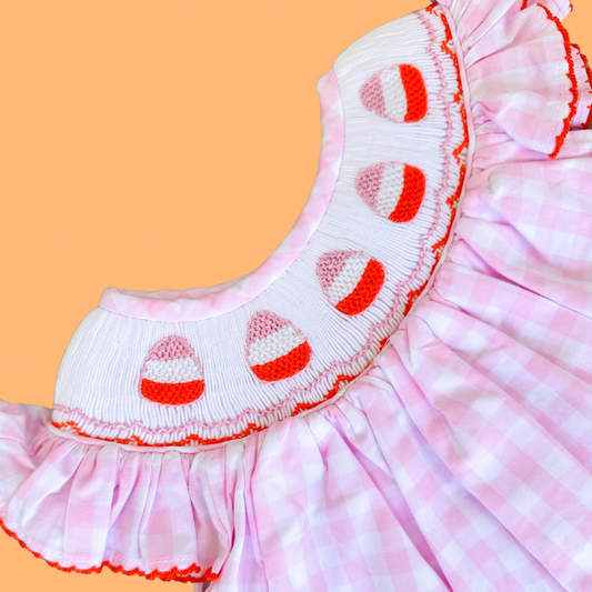Pink Candy Corn Dress