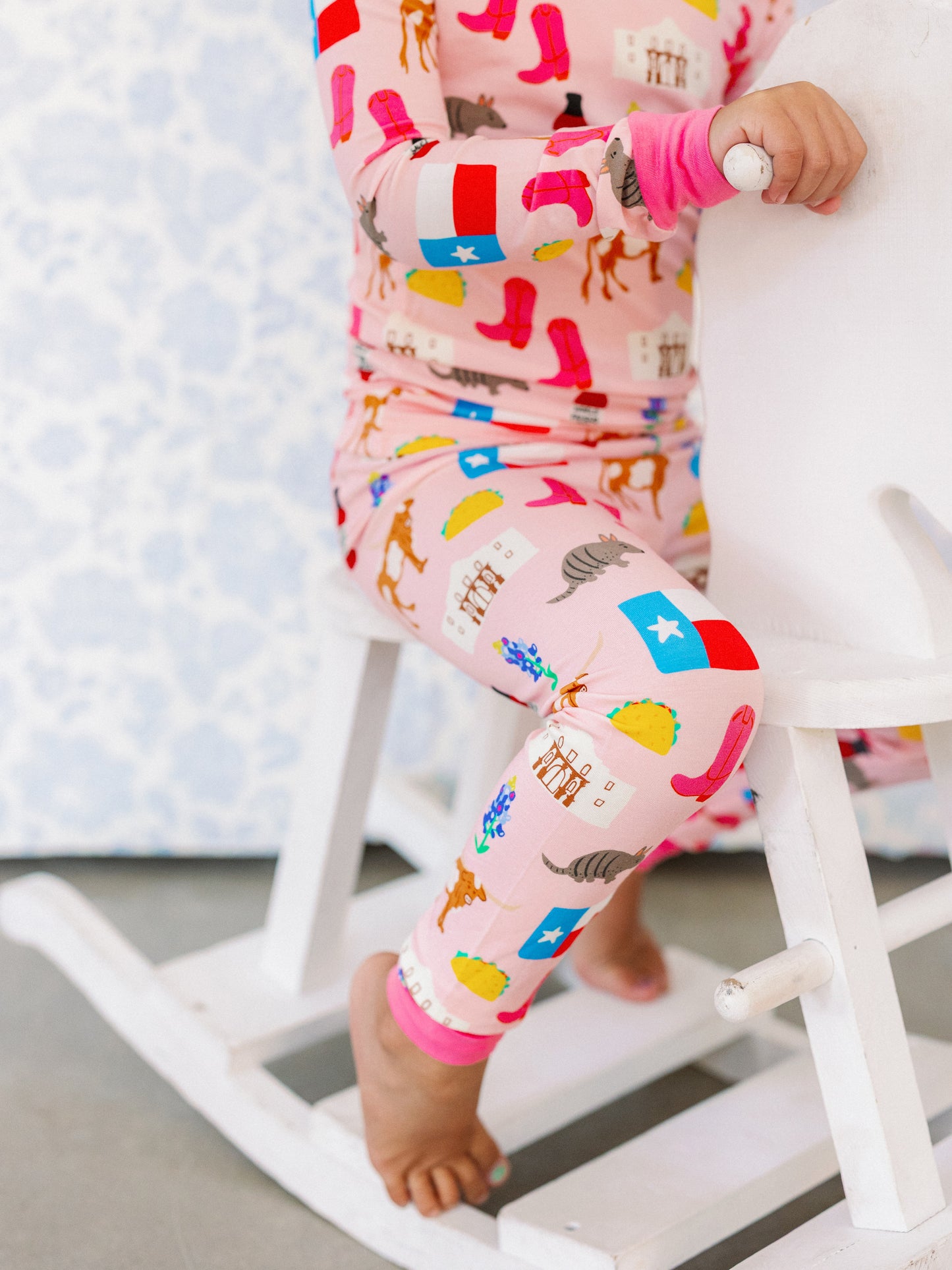 Pink Texas Forever PJ Set
