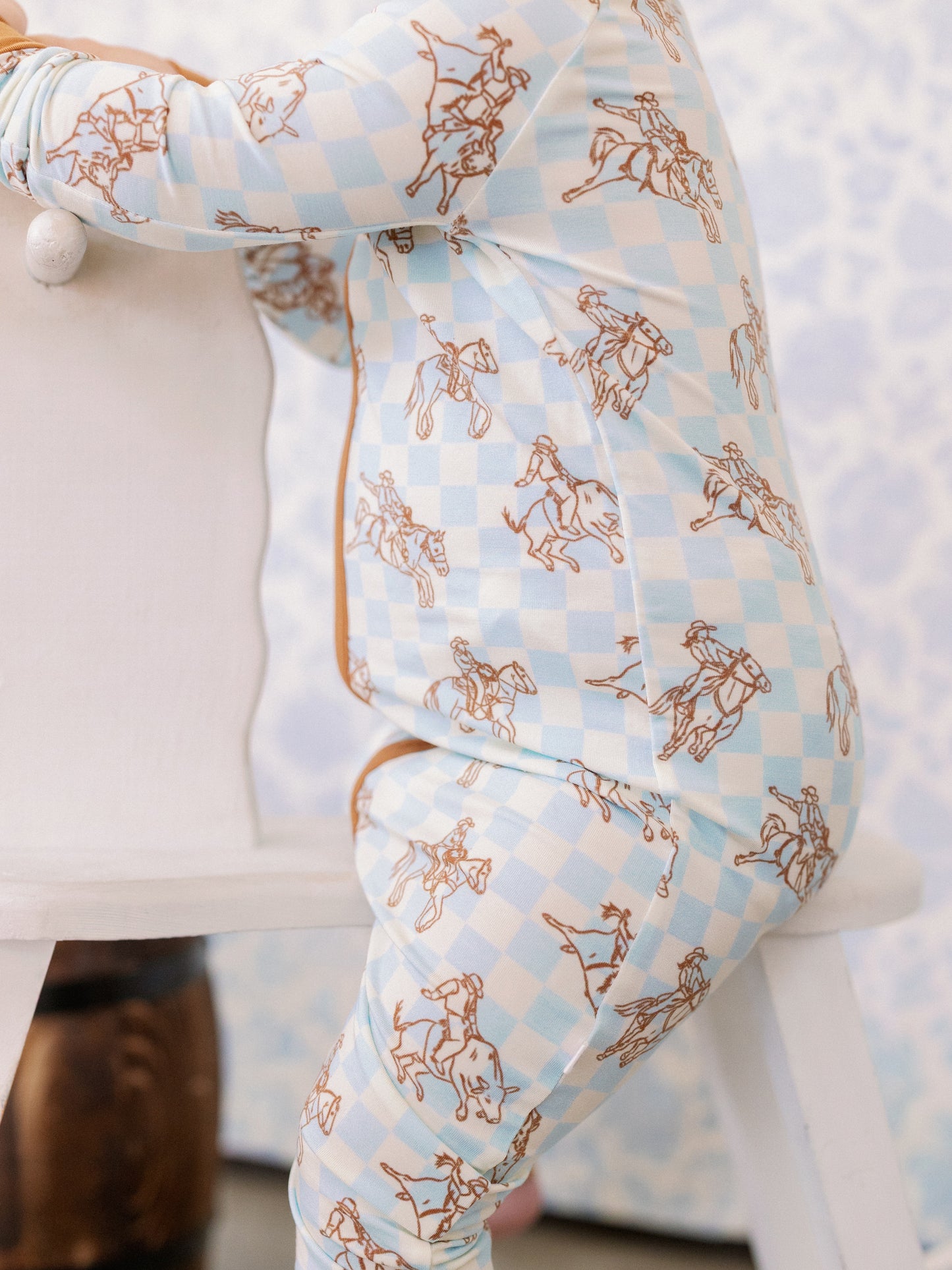 Cowboy Zipper Romper