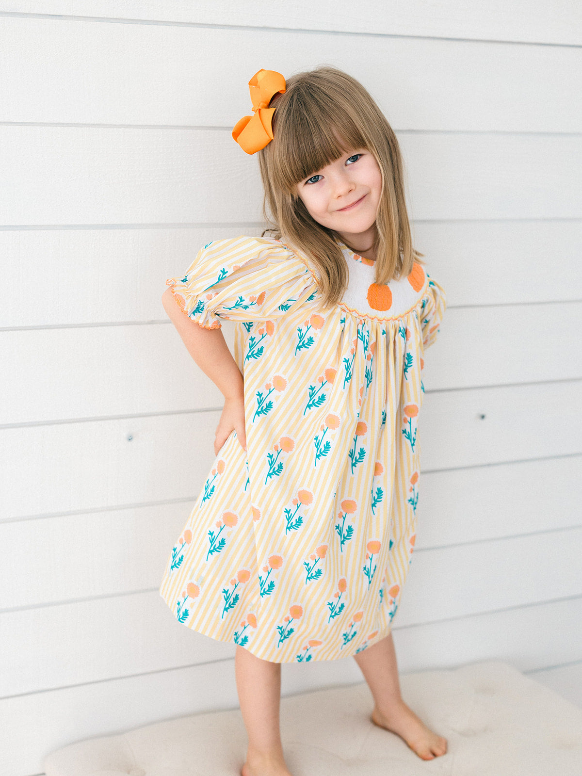 Isabella Pumpkin Dress