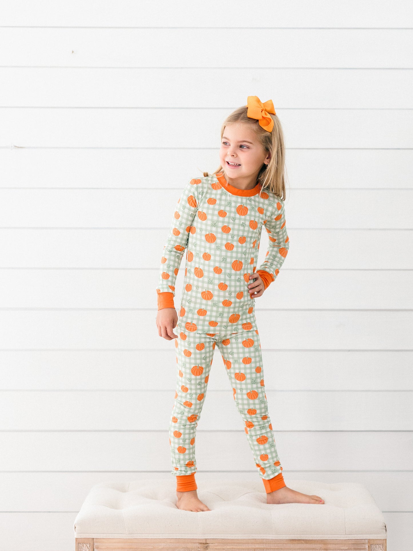 Cozy Pumpkin PJ Set