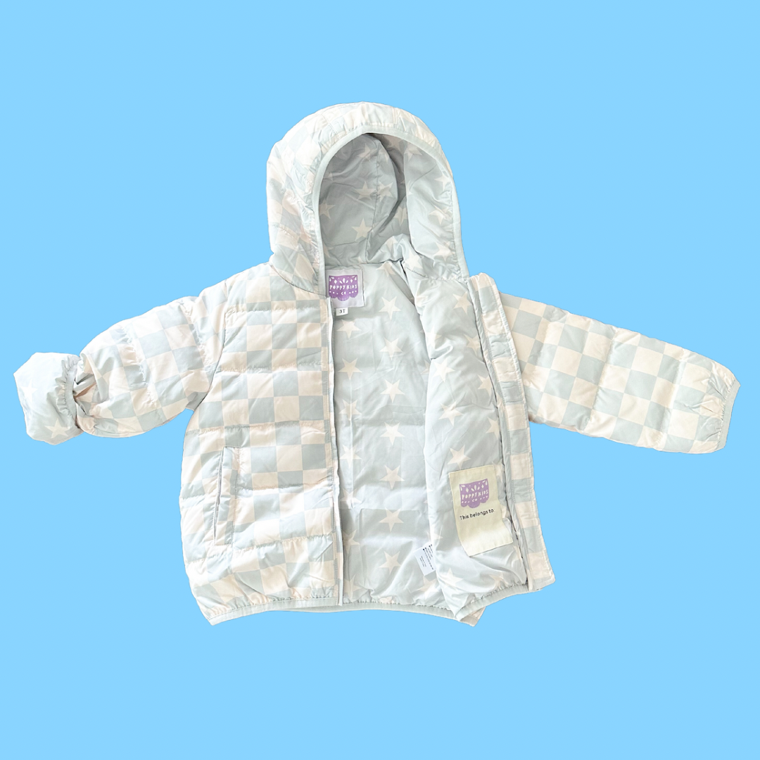 Kids light shop puffer jacket