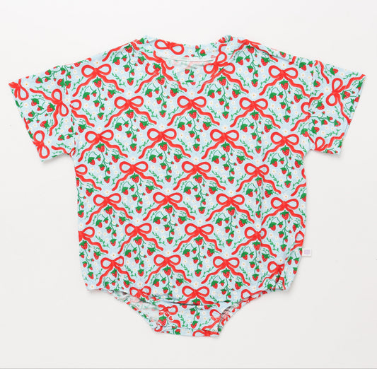 Strawberry Bows T-Shirt Bubble