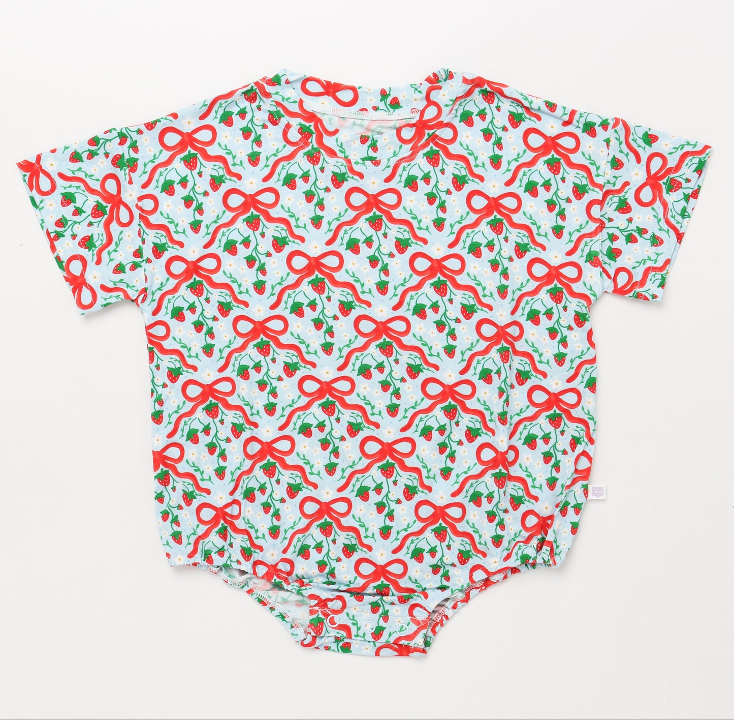 Strawberry Bows T-Shirt Bubble