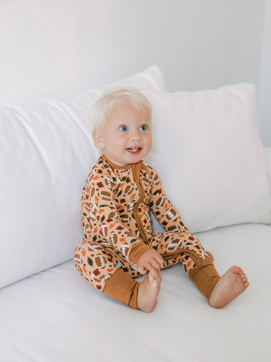 Go Team Premium Zipper Romper