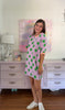 Carpool Dress (Lavender + Green)