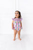 Floral Gift Smocked Bubble