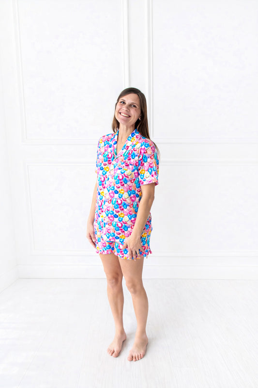 Bejeweled Bamboo Mom Pajama Set