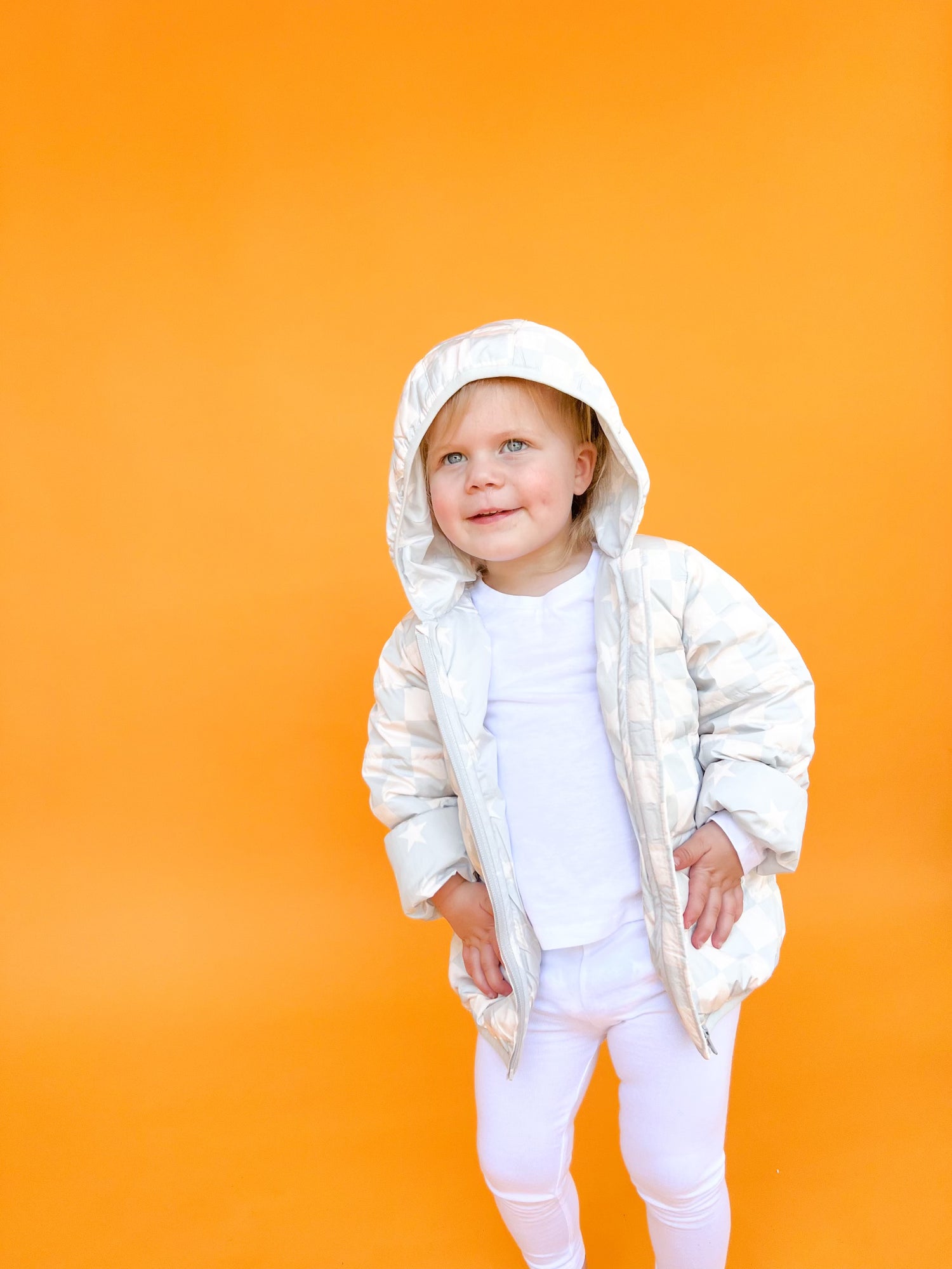 Light yellow 2025 puffer jacket