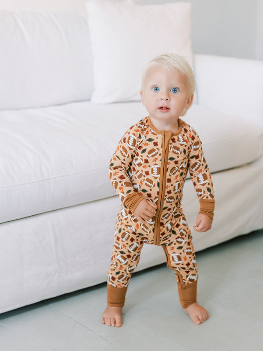 Go Team Premium Zipper Romper
