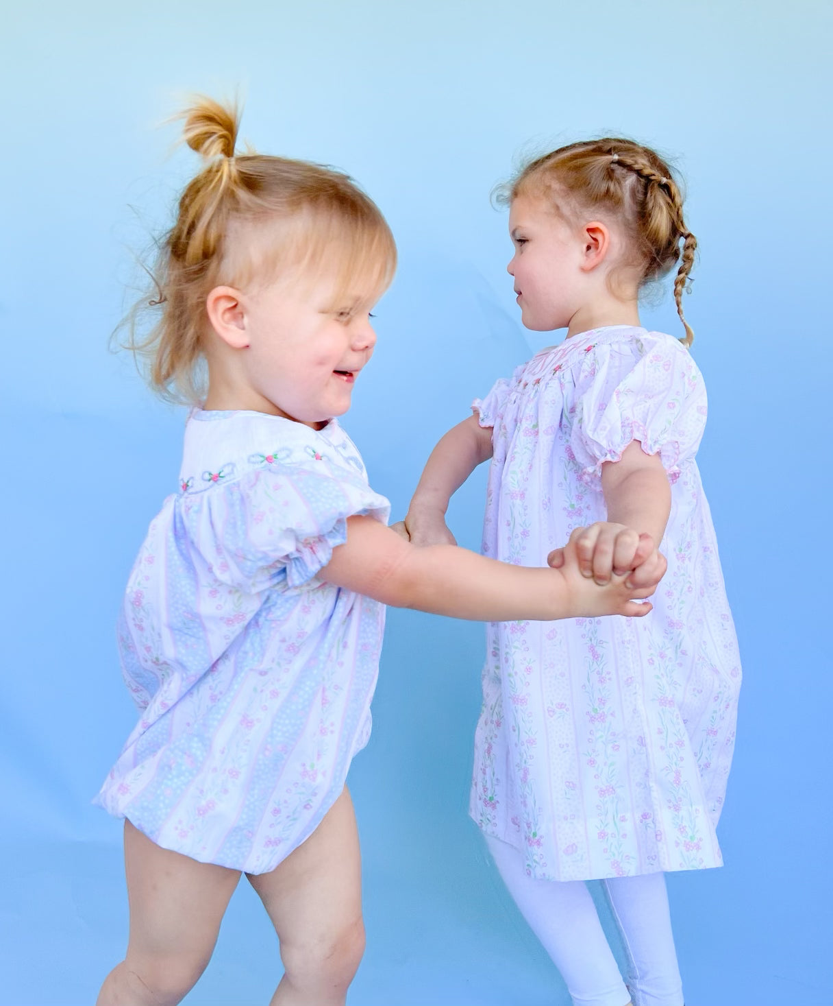 Big sister dress smocked discount