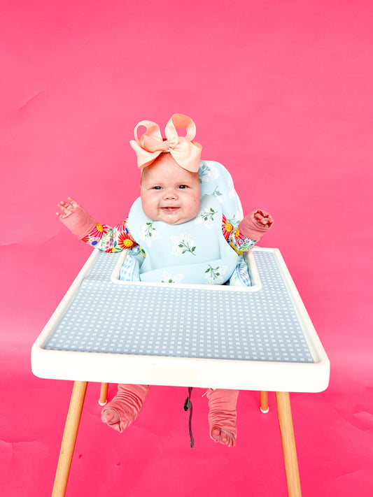 Blue Gingham Tray Mat (FINAL SALE)