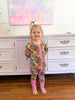 Butterfly Garden Ruffle Romper