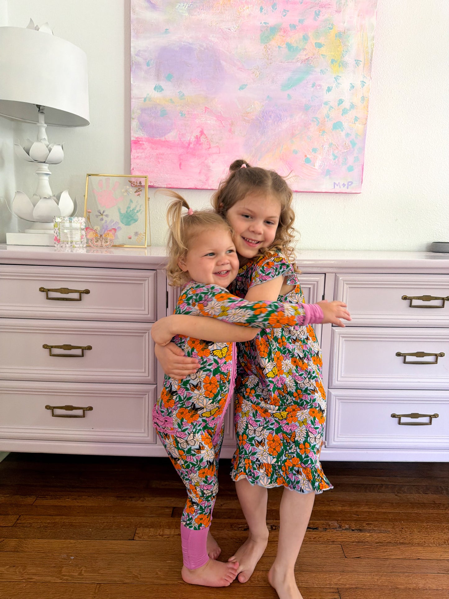 Butterfly Garden Bamboo Dress