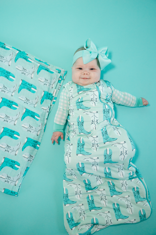 Green Boots Sleep Sack (FINAL SALE)