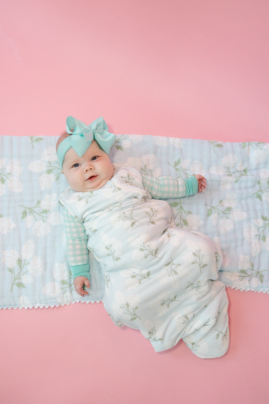 Hydrangea Sleep Sack (FINAL SALE)