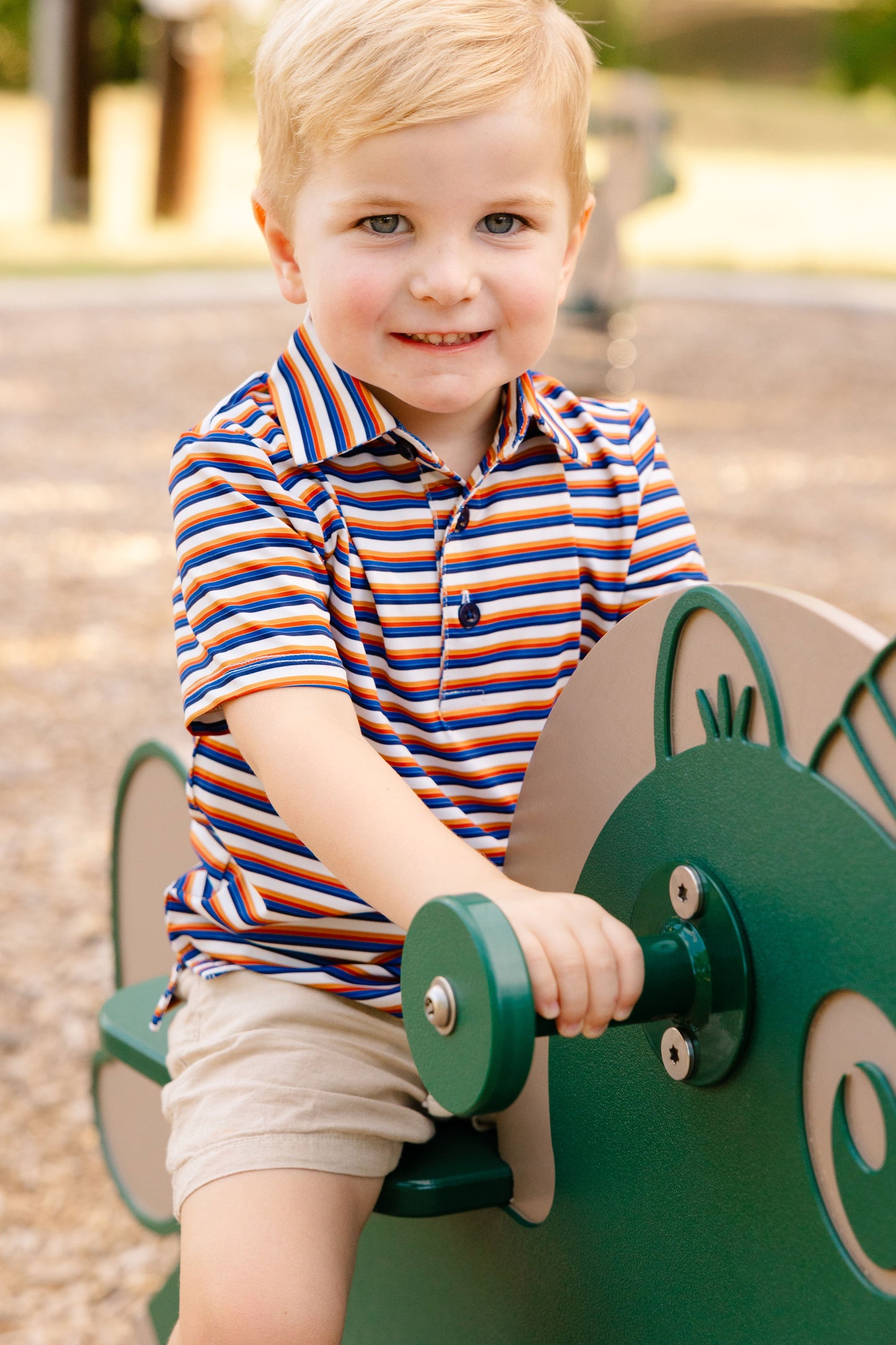 Brody Stripes Boys' Polo