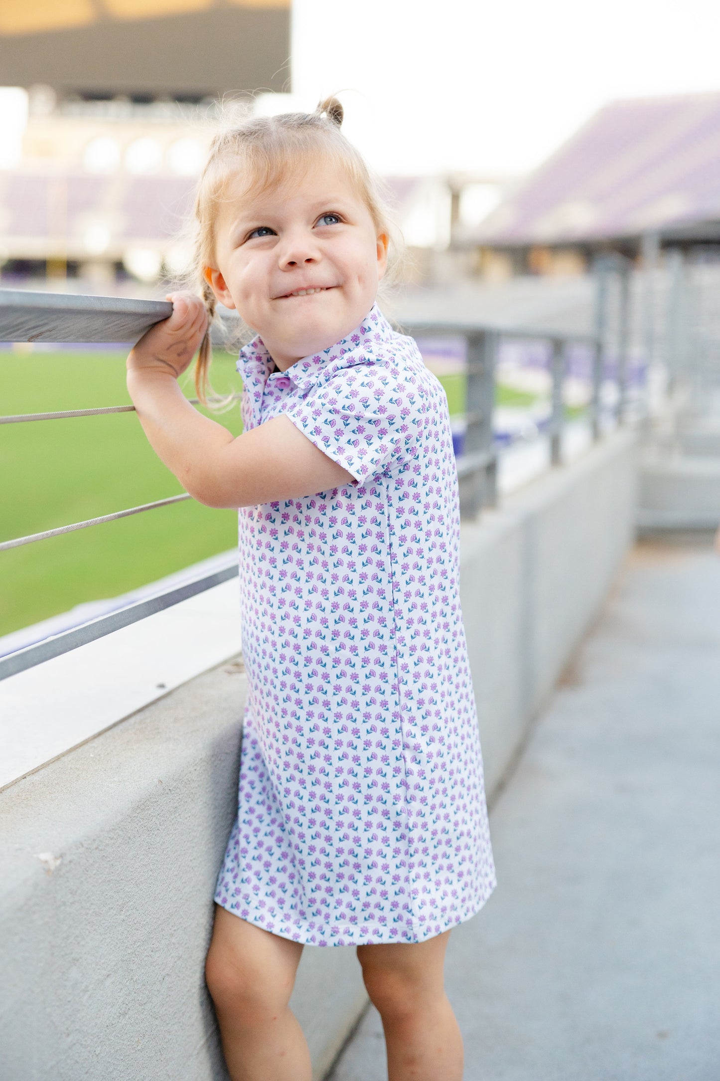 Drew Floral Polo Dress