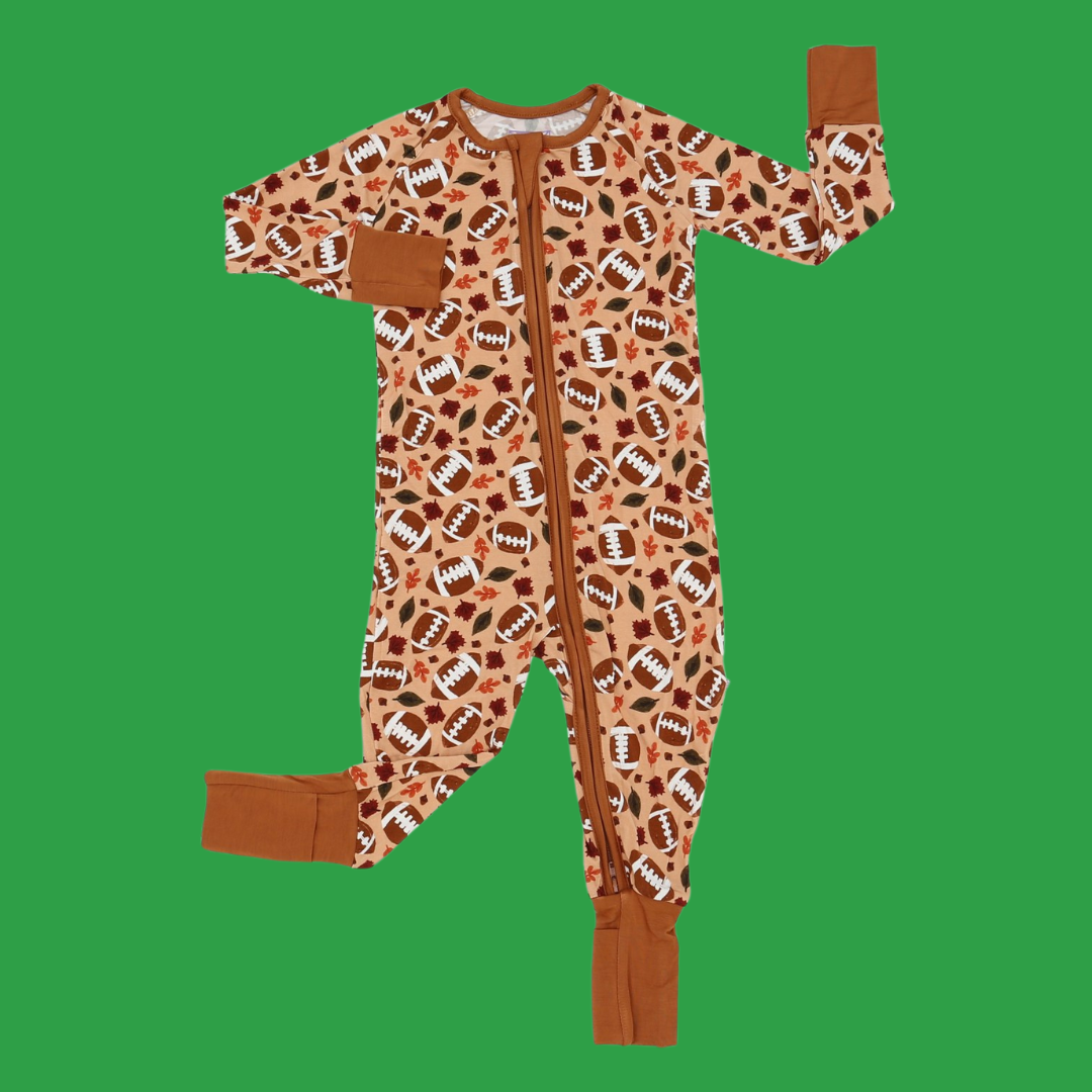 Go Team Premium Zipper Romper