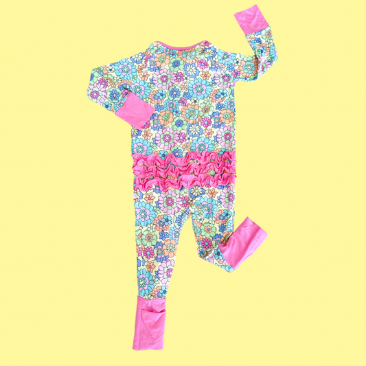 Groovy Ruffle Romper