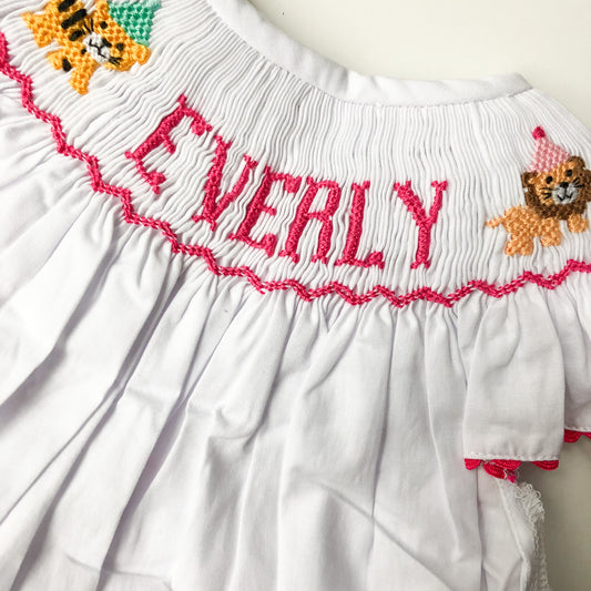 Personalized Party Animal Dress PREORDER (Ships Mid/Late August)