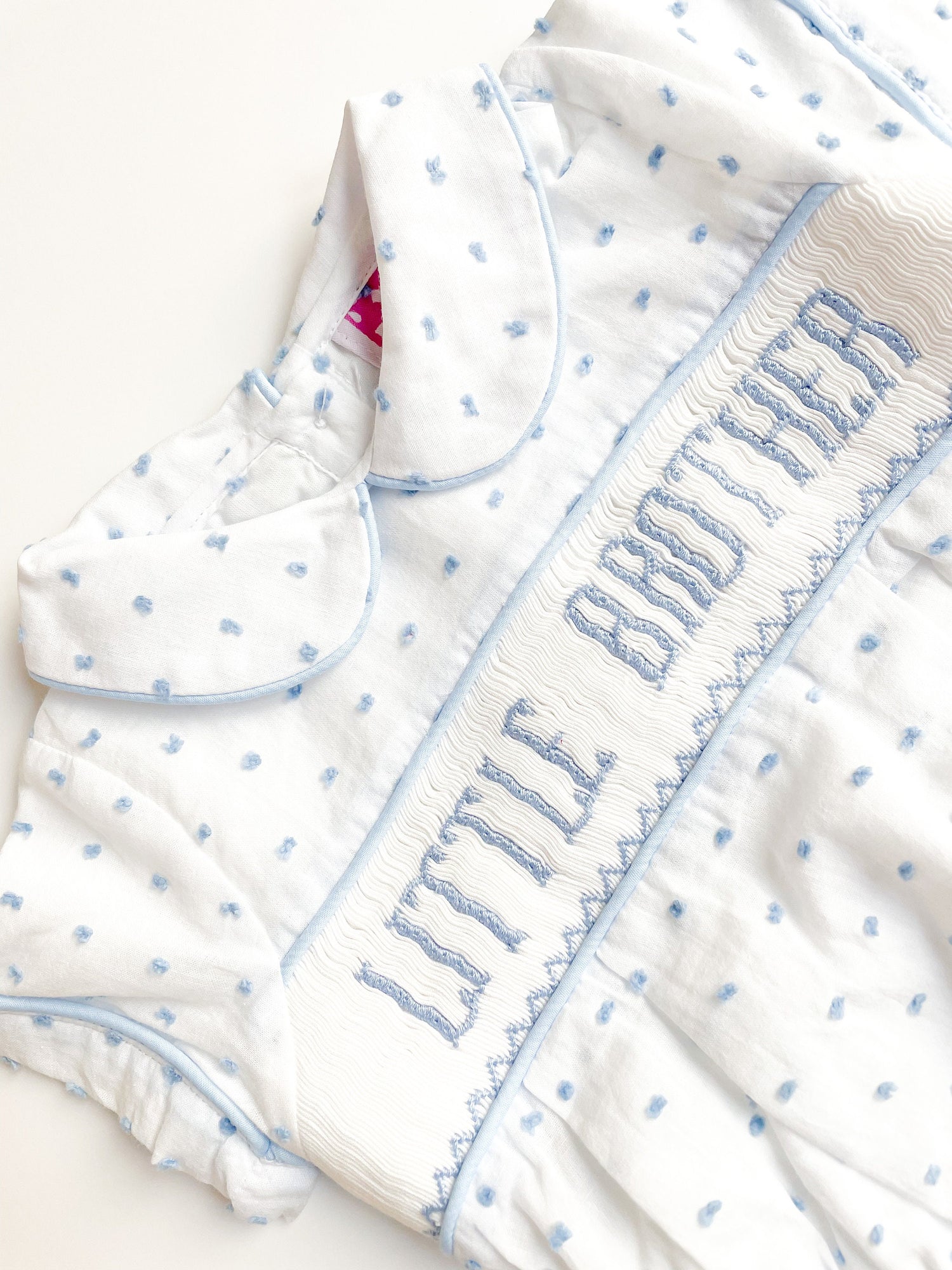 Smocked Bubble Little Brother I Poppy Kids Co Smocked Bubble Little Brother I Poppy Kids Co