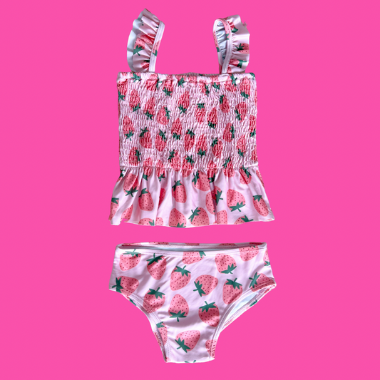 Strawberry Two Piece Swimsuit Wholesale